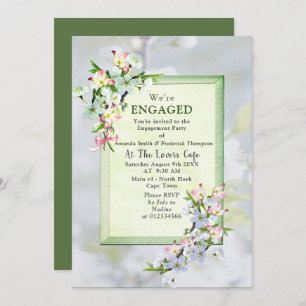 Cherry Blossoms Spring Party Einladung