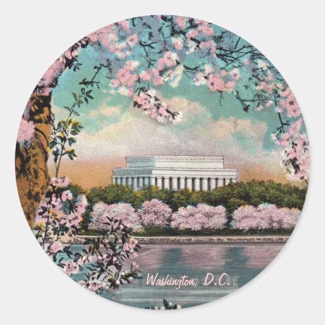 Cherry Blossoms Sticker (Vorderseite)