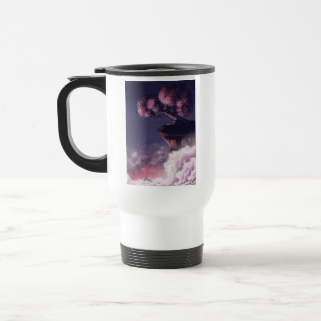 Cherry Blossoms Travel Mug Reisebecher (Links)