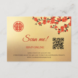 Cherry Blossoms UAWG Online | QR-Code Begleitkarte