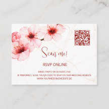 Cherry Blossoms UAWG Online | QR-Code-Umschließung