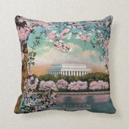 Cherry Blossoms Vintag Kissen