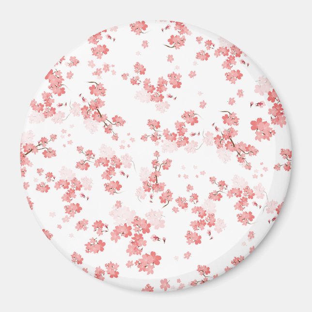 Cherry Blume 2 Magnet (Vorne)