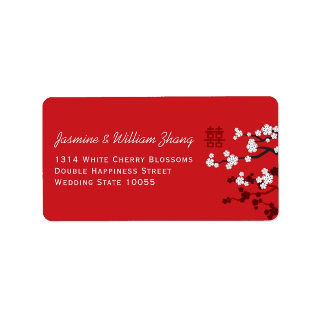 Cherry Blüten Doppelglücklichkeit Chinesische Hoch (Vorne)