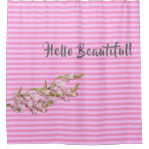 Cherry Blüten Pink Strips Hallo schön!