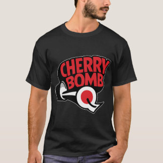 Cherry Bomb Exhaut 2 Aufkleber T-Shirt