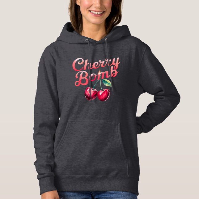 Cherry Bomb Hoodie (Vorderseite)