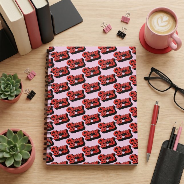 Cherry-Bomb-Notebook Notizblock (Von Creator hochgeladen)