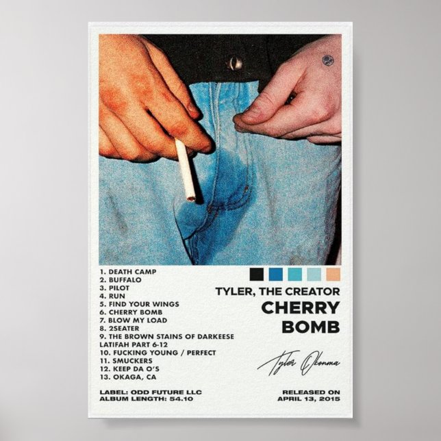 CHERRY BOMB POSTER (Vorne)