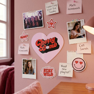 Cherry Bomb Star Sticker