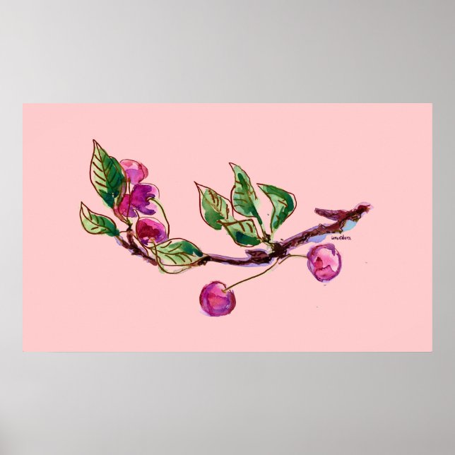 Cherry Branch Poster (Vorne)