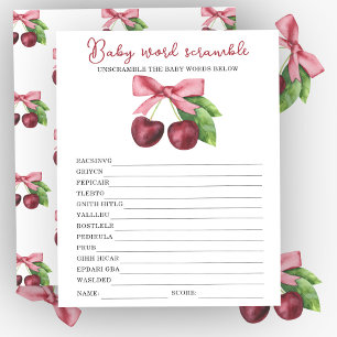 Cherry-Bugbaby-Dusche Kinderspiel