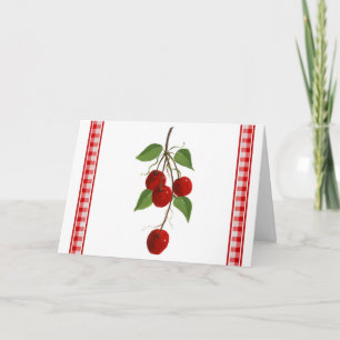 Cherry Bunch Geburtstagskarte Karte
