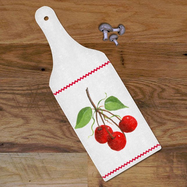 Cherry Bunch Glass Paddle Cutting Board Schneidebrett (Von Creator hochgeladen)
