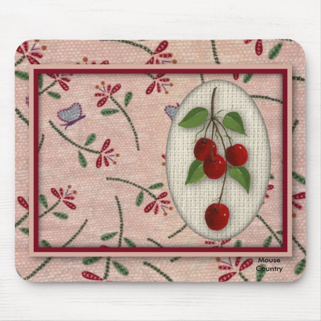 Cherry Bunch Mousepad (Vorne)