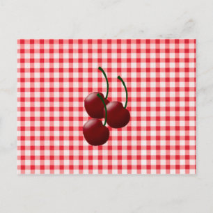 Cherry Bunch Rezept Cards Postkarte