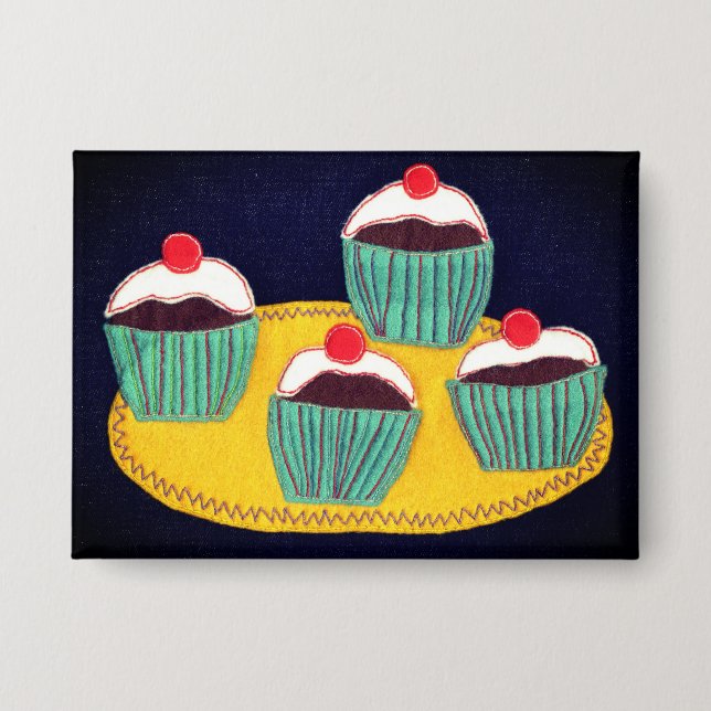 Cherry Buns Button (Vorderseite)