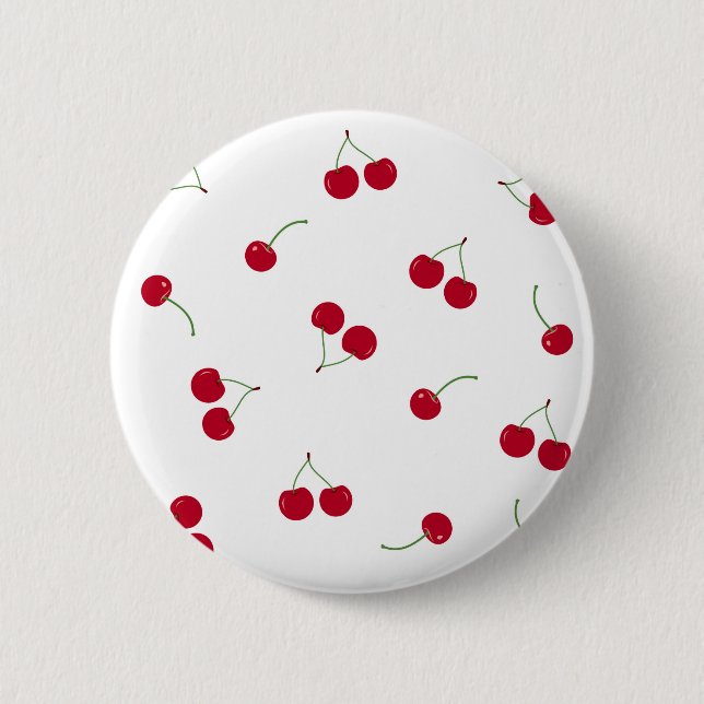 Cherry Cherries Button (Vorderseite)