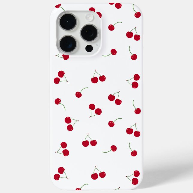 Cherry Cherries Case-Mate iPhone Hülle (Rückseite)