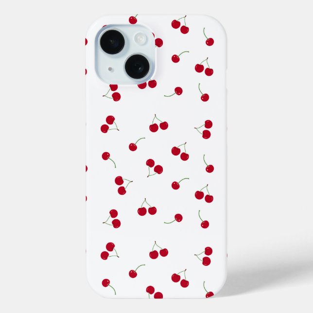 Cherry Cherries Case-Mate iPhone Hülle (Rückseite)