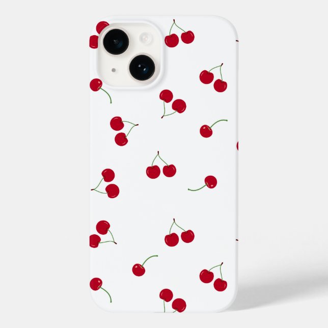 Cherry Cherries Case-Mate iPhone Hülle (Rückseite)
