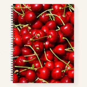 Cherry Cherries Red Notizbuch