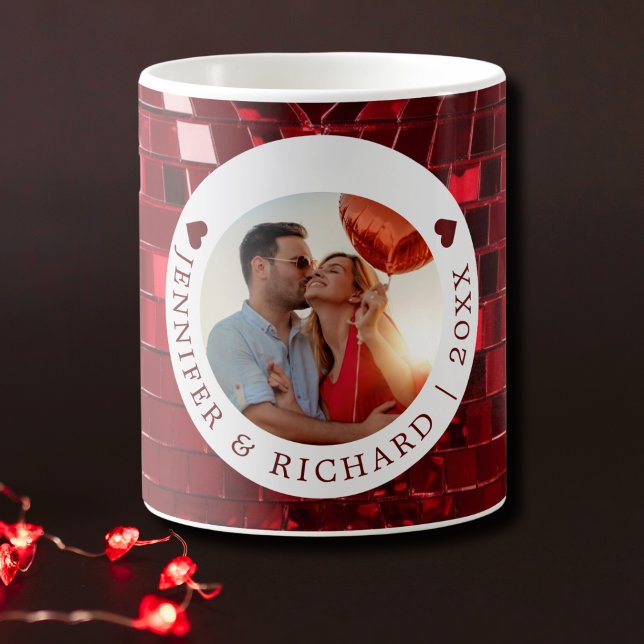 Cherry Coded Personalisiert Valentine's Day Tasse (Cherry Coded Personalized Valentine's Day Mug)