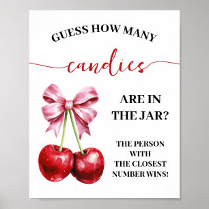 Cherry Coquette Wie viele Candies Duschgel Poster