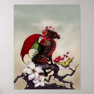 Cherry Dragon 11x14 (4x6 und höher) Poster