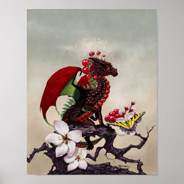 Cherry Dragon 11x14 (4x6 und höher) Poster (Vorne)