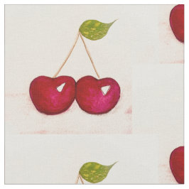 Cherry Fabric zu jubeln Sie! Stoff
