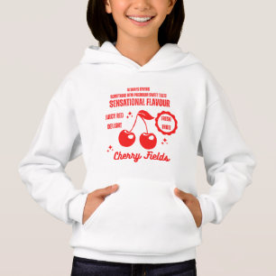 Cherry Fields Süßer Sensationeller Geschmack Kinde Hoodie