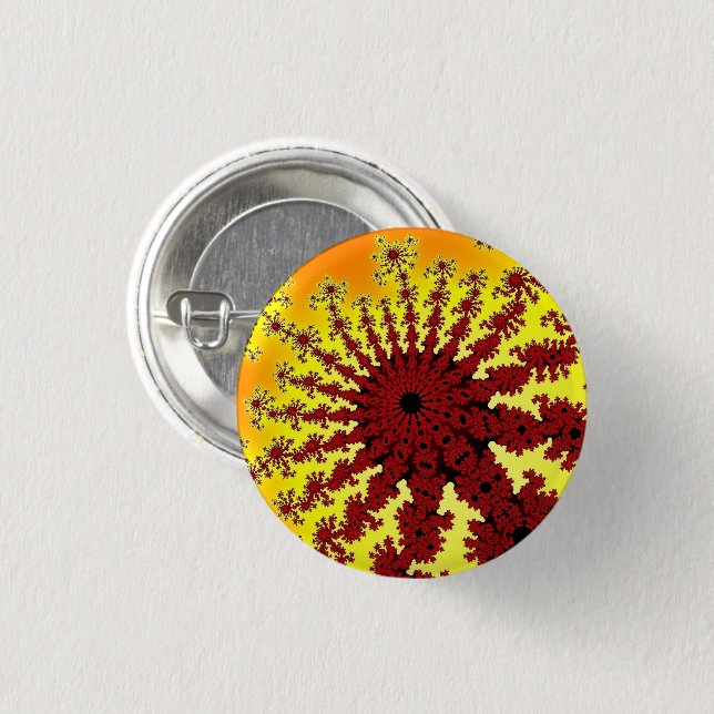 Cherry Firework Burst Button (Vorne & Hinten)