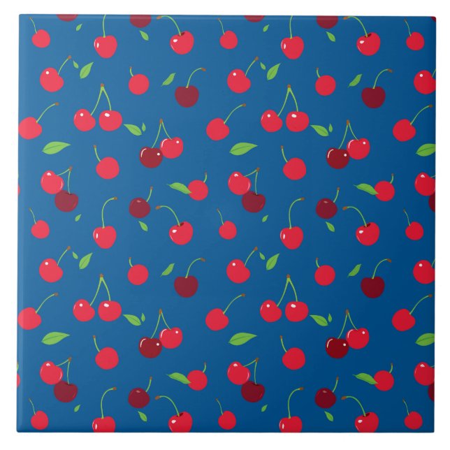 Cherry Fliese (Vorderseite)
