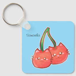 Cherry Fruchtkatzen Schlüsselanhänger