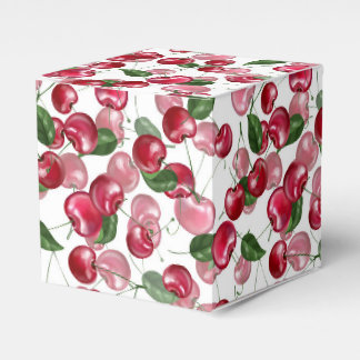 Cherry Fruit-Muster Geschenkschachtel