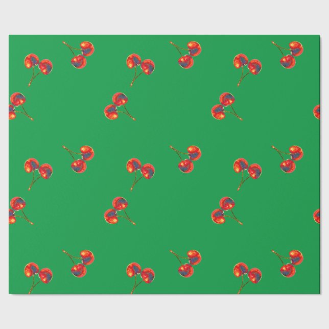 Cherry Geschenkpapier (Saum)