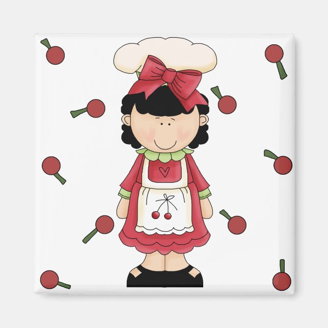 Cherry Girl Magnet (Vorne)