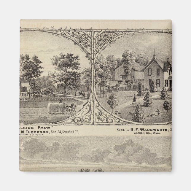 Cherry Grove, Hillside Farm Magnet (Vorne)