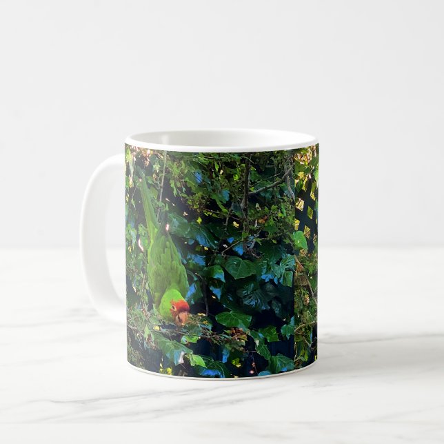 Cherry Headed Conure #1 Tasse (Vorderseite Links)