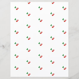 Cherry Hütte Scrapbook Paper