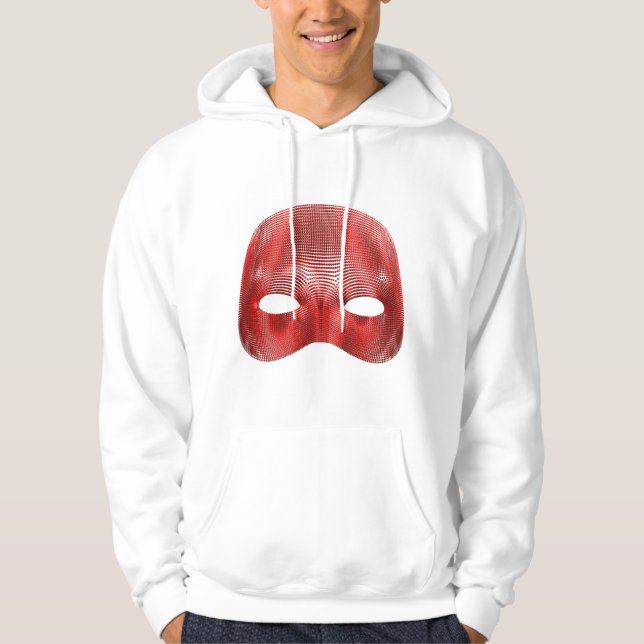Cherry Inferno Divine Mask Hoodie (Vorderseite)