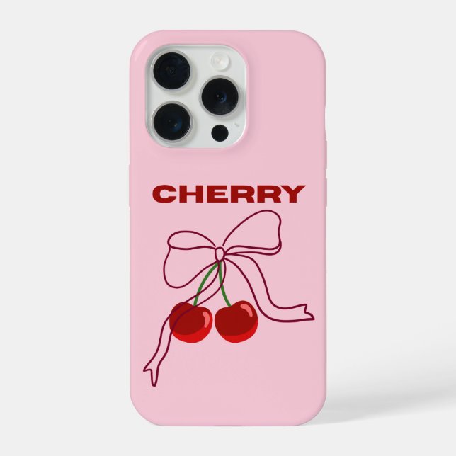 Cherry iphone case hülle (Rückseite)
