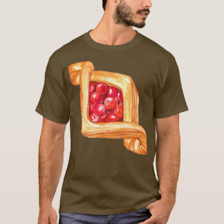 Cherry Jam Danish Pastry T-Shirt