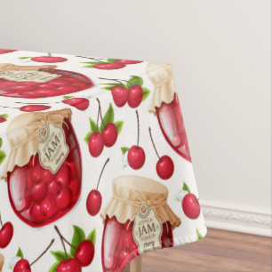 Cherry Jam Tischdecke