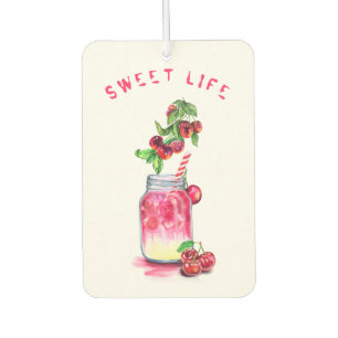Cherry Juice Cool Drink Frucht Air Freshener Autolufterfrischer