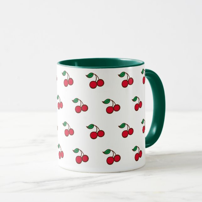 Cherry-Kaffee-Tasse Tasse (VorderseiteRechts)