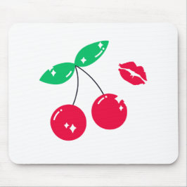 cherry kiss brillo mousepad