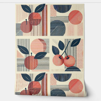 Cherry Kitchen Hütte V2 Tapete