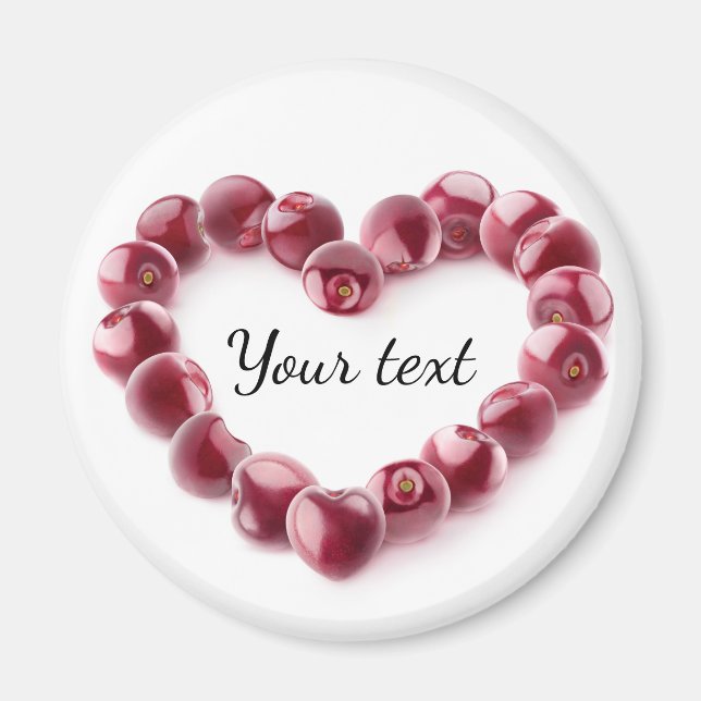 Cherry-Liebe Magnet (Vorne)